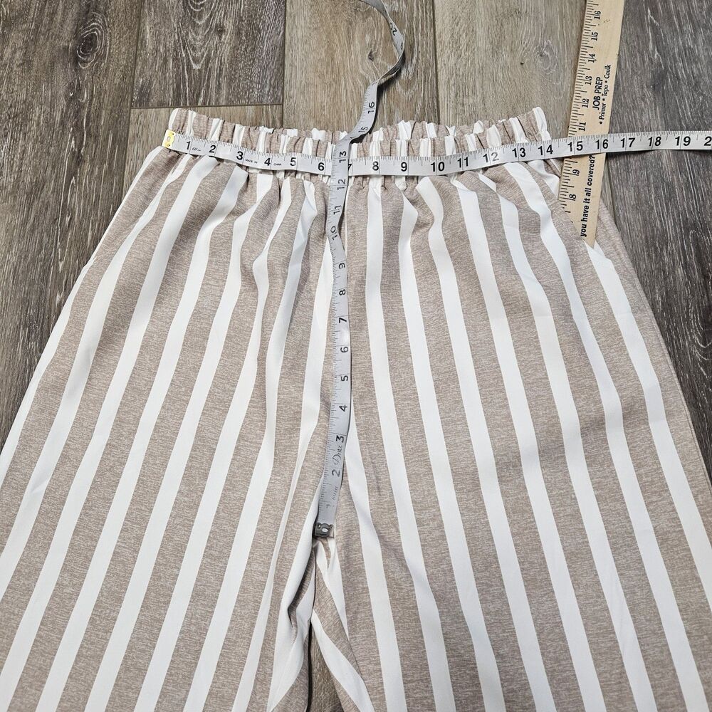 Boutique Exclusive Resortwear Summer Set Striped Loungewear Women's Large New - Picture 5 of 9